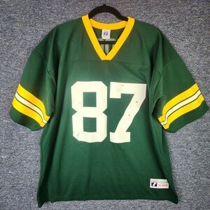 Vintage Logo 7 Green Bay Packers Robert Brooks #87 NFL Football Jersey‎ Size XL